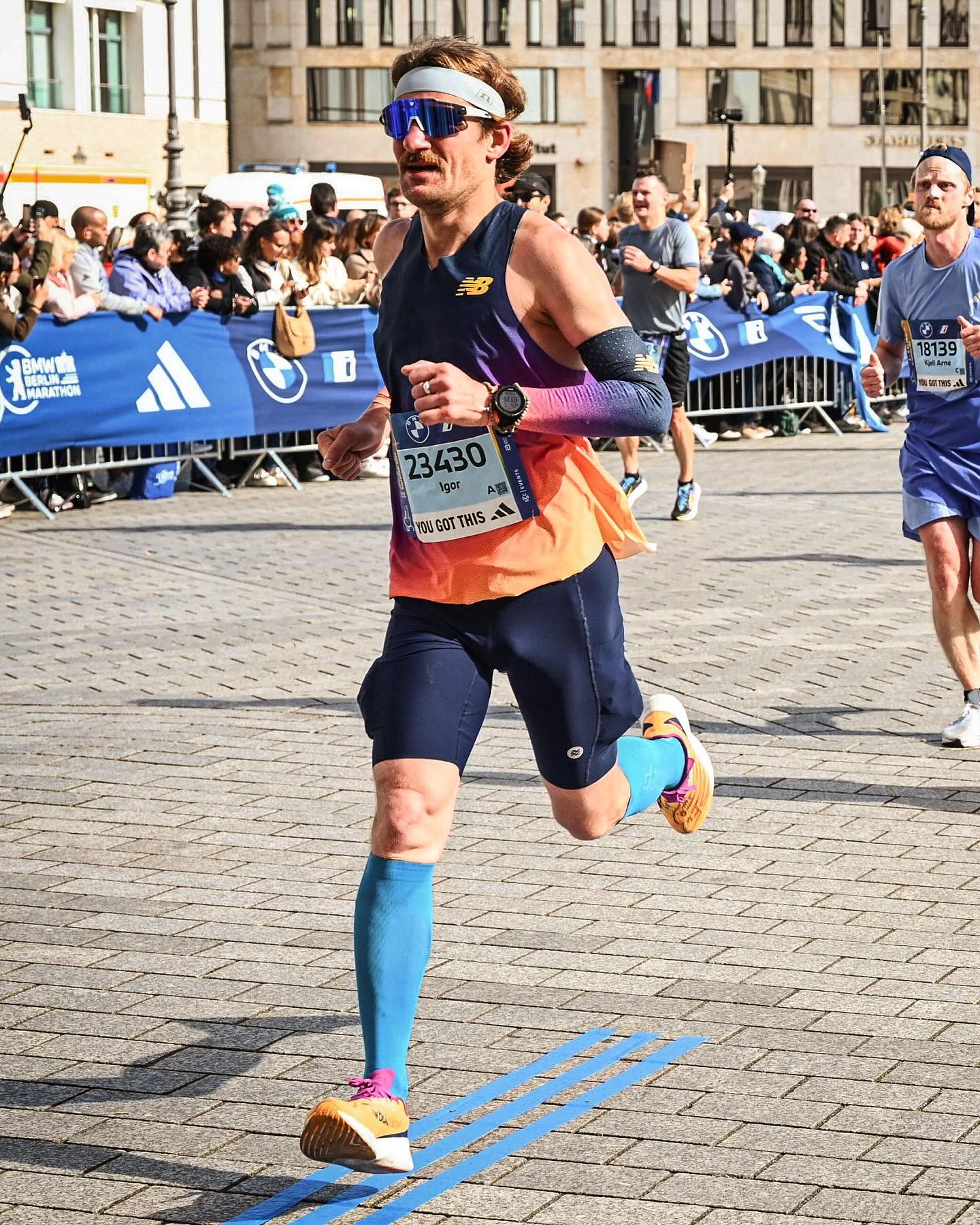 Игорь Лисник на BMW BERLIN-MARATHON